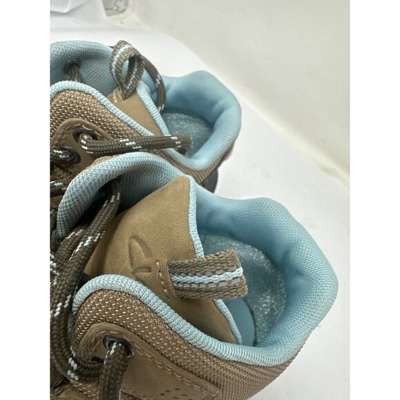 Clarks Outlay Hiking Boots Women’s 8 EU 39 Brown Leather Textile Outdoor Trail - Picture 8 of 10